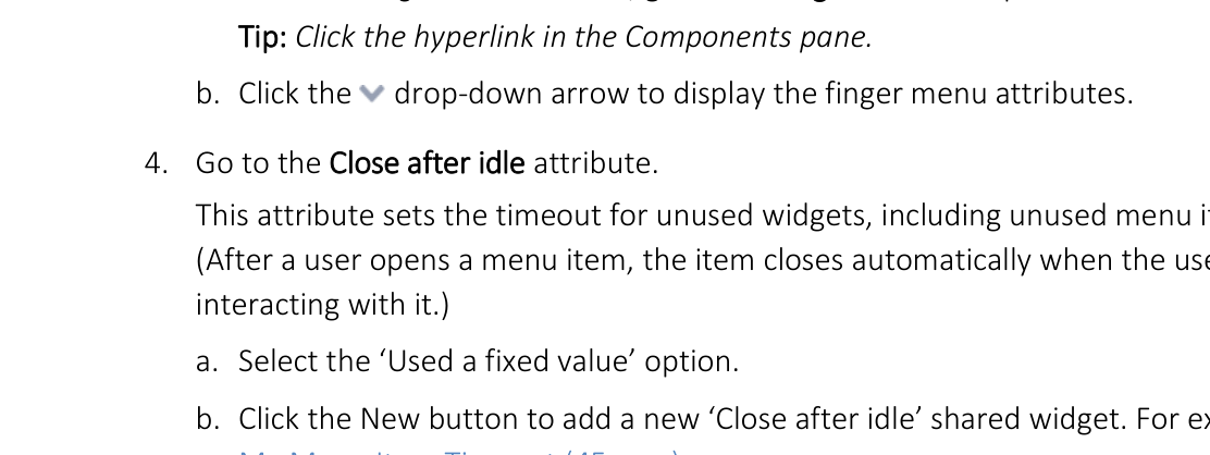Close After Idle attribute