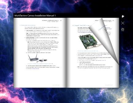 PDF Book widget