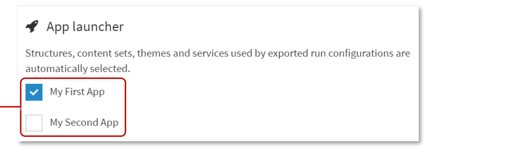 Import and Export screen, Export a File section