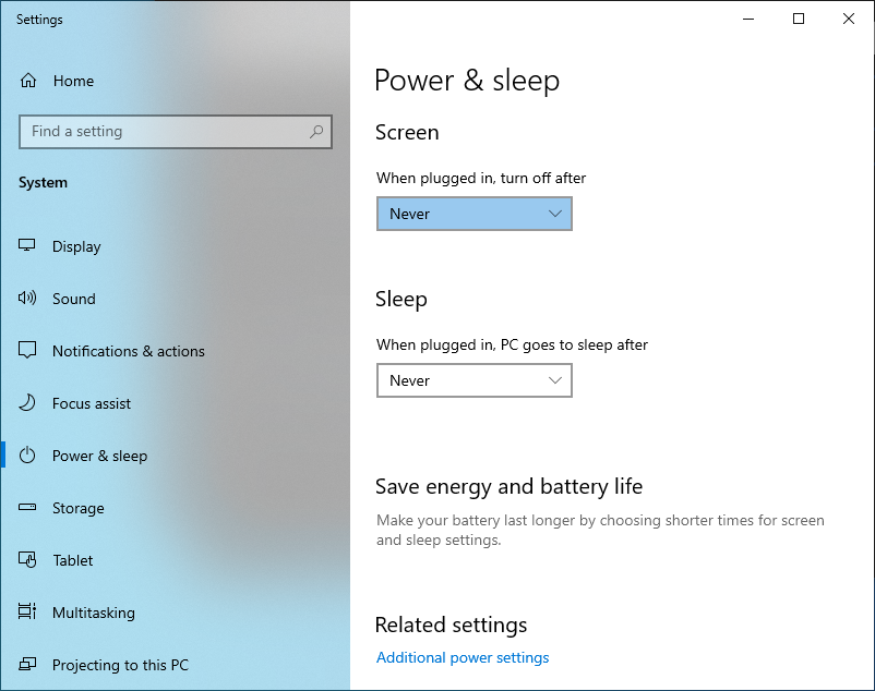 ../../_static/screenshots/video-wall-setup/windows/disable-screensaver.png
